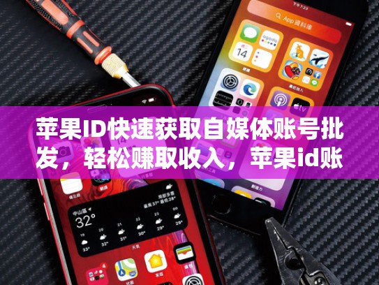 苹果ID快速获取自媒体账号批发，轻松赚取收入，苹果id账号批发网站