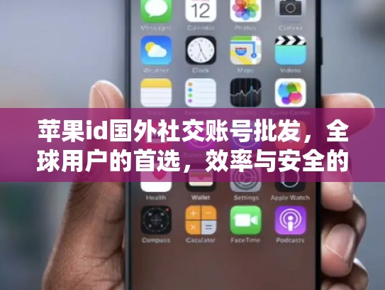 苹果id国外社交账号批发，全球用户的首选，效率与安全的完美结合