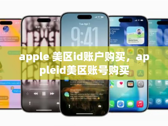 apple 美区id账户购买，appleid美区账号购买